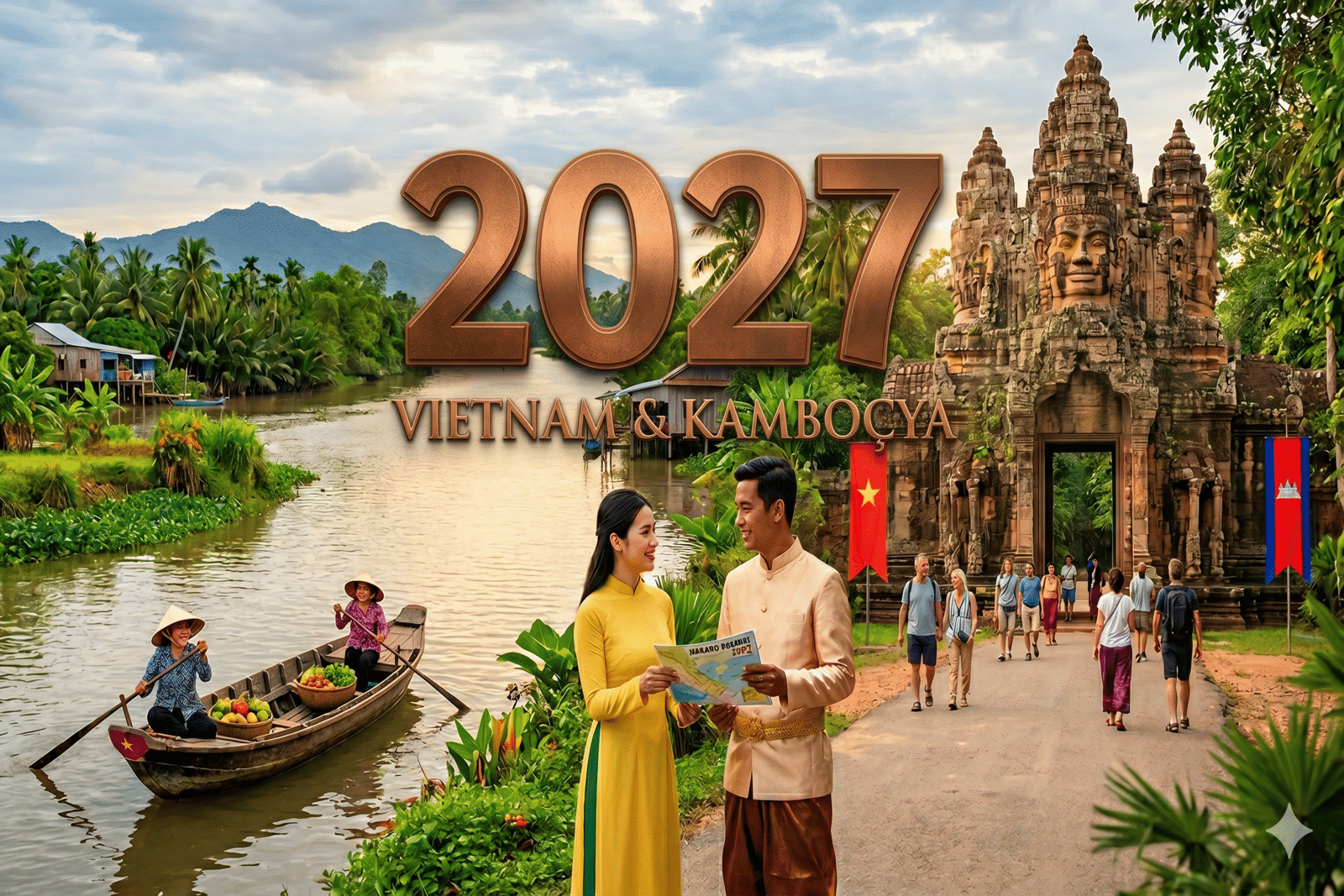 Vietnam & Kamboçya Rotası 9 Gün-  2027 