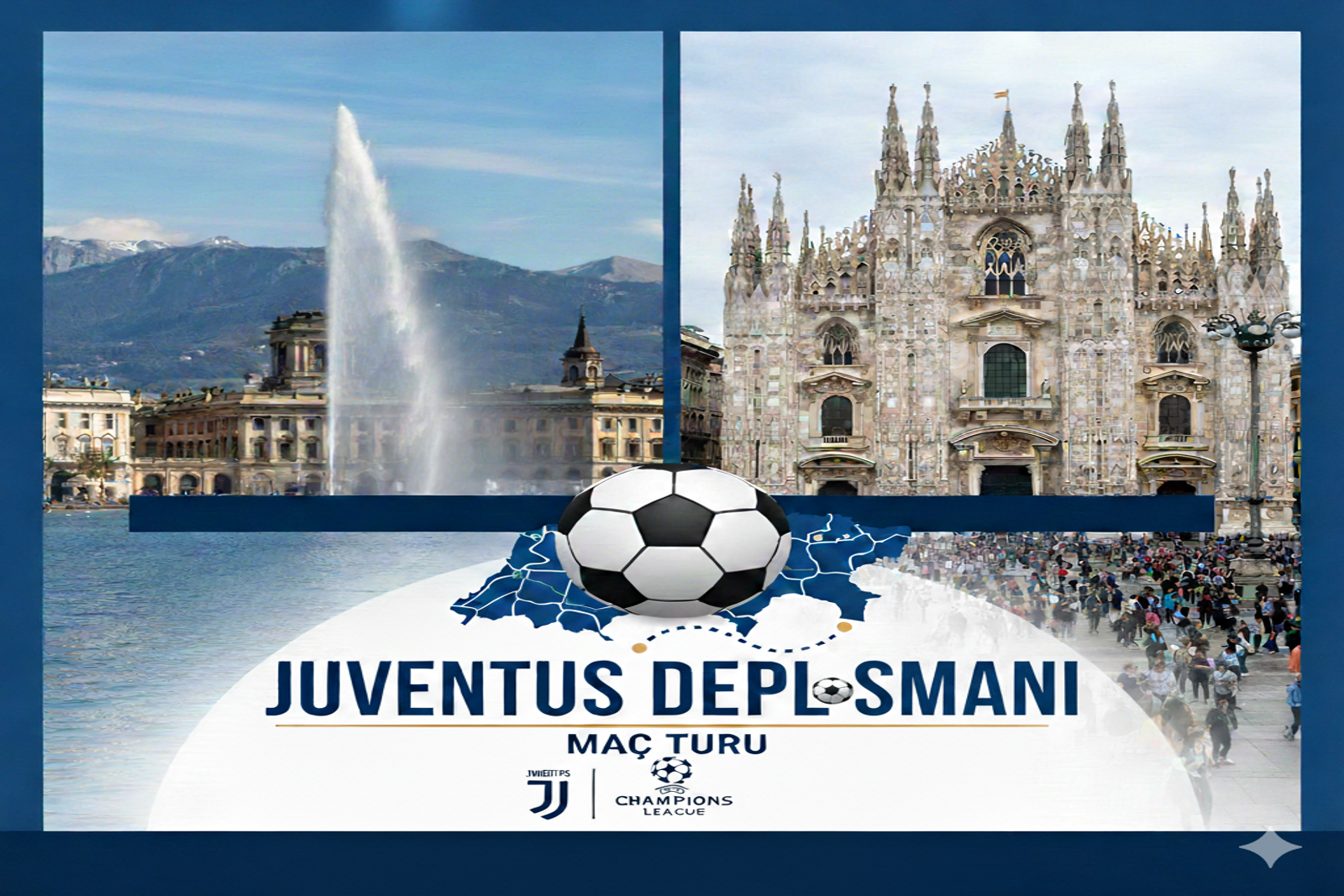 UEFA Şampiyonlar Ligi JUVENTUS Deplasmanı MAÇ TURU 24 Şubat 2026 